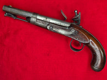 A. WATERS 1838 .54 CAL FLINTLOCK PISTOL