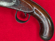 A. WATERS 1838 .54 CAL FLINTLOCK PISTOL