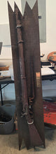 EXCAVATED P53 ENFIELD RIFLE PARTS ON AN AUSTRIAN STOCK FROM THE BATTLE OF GRAND ECORE IN LOUISIANA
