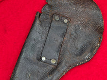 LEATHER HOLSTER WITH EAGLE BUTTON FOR COLT POCKET REVOLVER