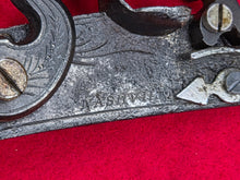 ORIGINAL PRE CIVIL WAR NASHVILLE MARKED FLINTLOCK LOCKTPLATE