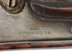 SPRINGFIELD M1861 RIFLE MUSKET WITH RICHMOND LOCKPLATE 1862