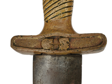 CONFEDERATE BRASS HANDLE SHORT ARTILLERY SWORD