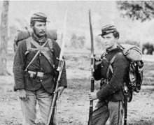 CIVIL WAR DOUBLE BAGGED TARRED CANVAS KNAPSACK THAT BELONGED TO SIDNEY E. COLBURN OF THE 16TH MASSACHUSSETTS BATTALION