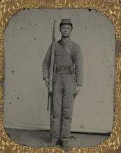 CONFEDERATE SINCLAIR, HAMILTON & CO. MARKED P-1853 2 BAND ENFIELD PERCUSSION RIFLE.