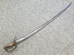NASHVILLE PLOW WORKS CONFEDERATE CAVALRY OFFICERS SWORD BATTLE OF STONES RIVER