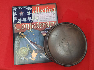 CONFEDERATE WOOD DRUM CANTEEN "CSA" PUBLISHED IN COLLECTING THE CONFEDERACY