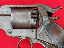 CONFEDERATE KERR REVOLVER WITH JS ANCHOR STAMP