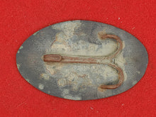 EXCAVATED CONFEDERATE "CS" EGG BUCKLE FROM WARTRACE, TN