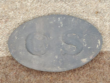 EXCAVATED CONFEDERATE "CS" EGG BUCKLE FROM WARTRACE, TN