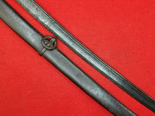 AMES M1860 CAVALRY SWORD AND SCABBARD WITH 1860 DATE AND STAR STAMPED POMMEL JEB STUARTS CAVALRY