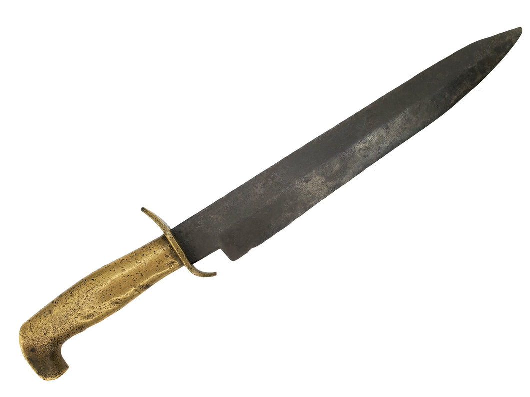 NASHVILLE PLOW WORKS BIRDSHEAD CONFEDERATE BOWIE KNIFE PUBLISHED IN THE 