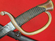 AMES M1840 MOUNTED ARTILLERY SWORD AND SCABBARD 1864