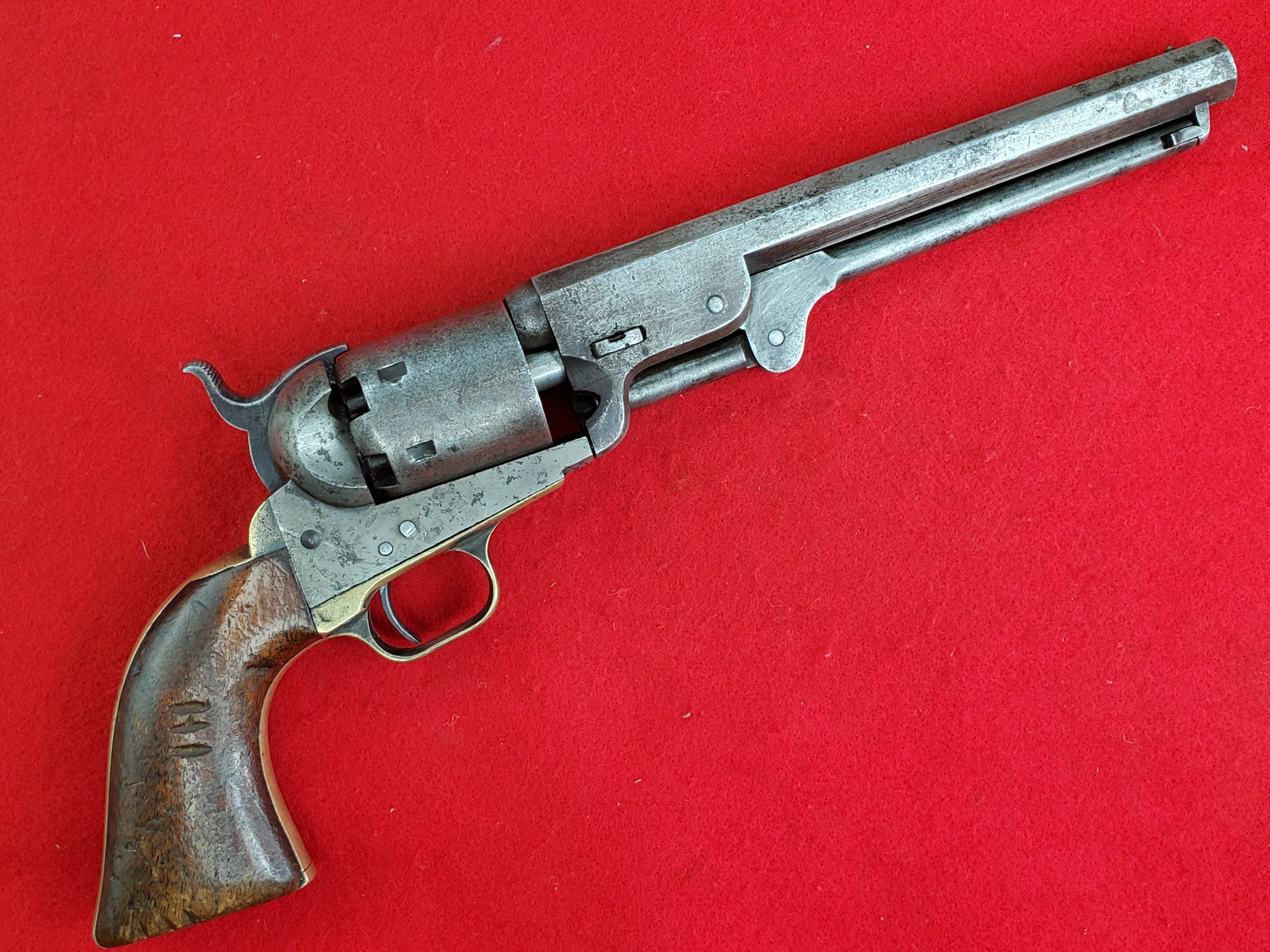 COLT M1851 NAVY REVOLVER SN# 48424 (1856) – 1st Alabama Cavalry